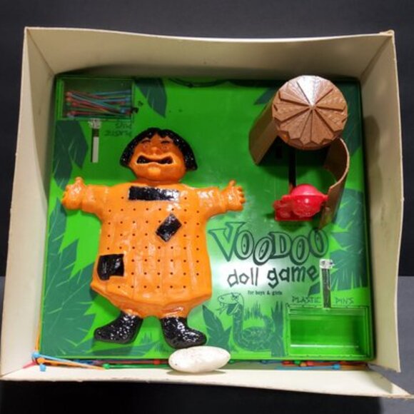 Vintage 1967 Schaper VooDoo Doll Board Game - Picture 2 of 5